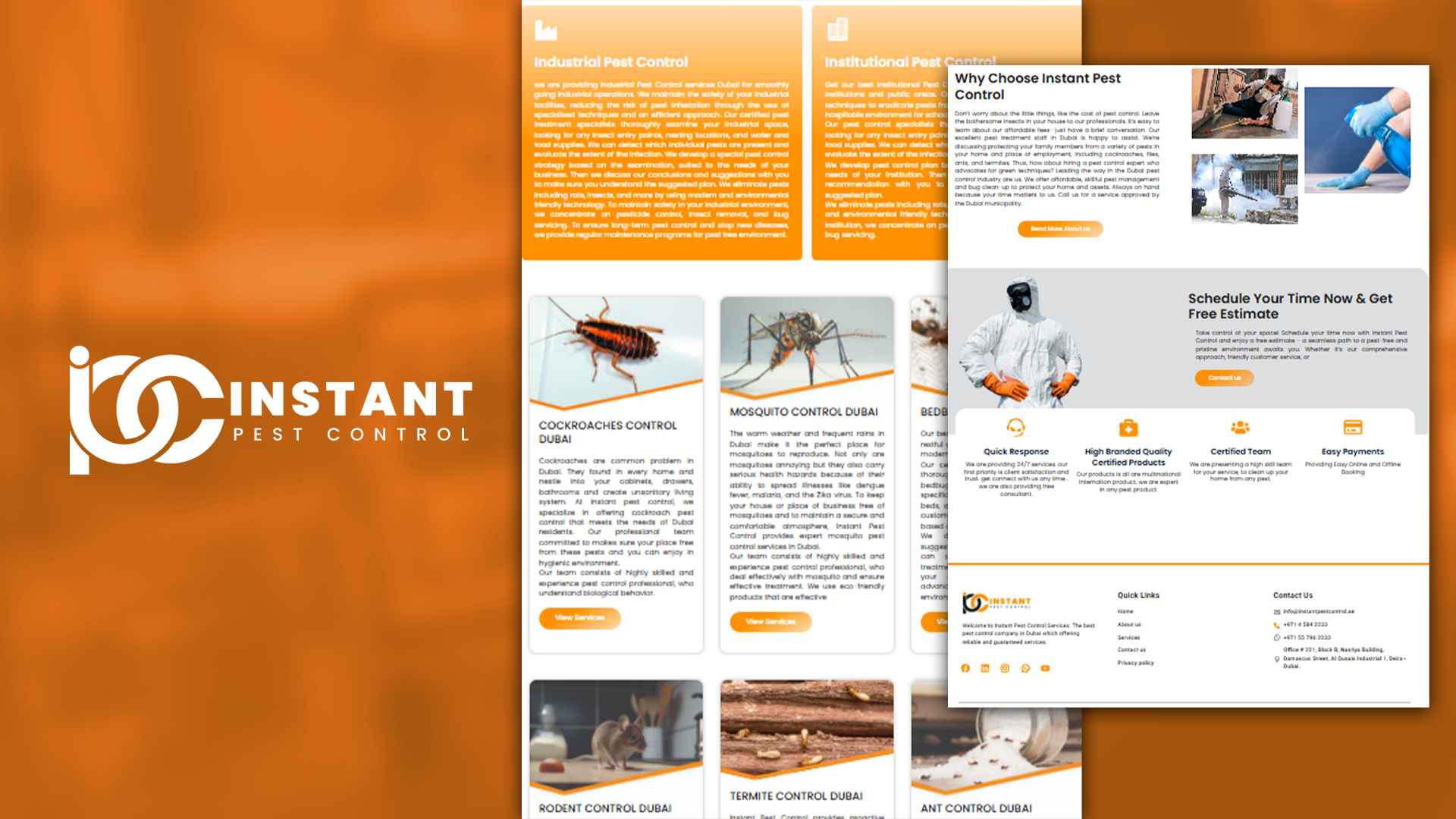 instant pest control website